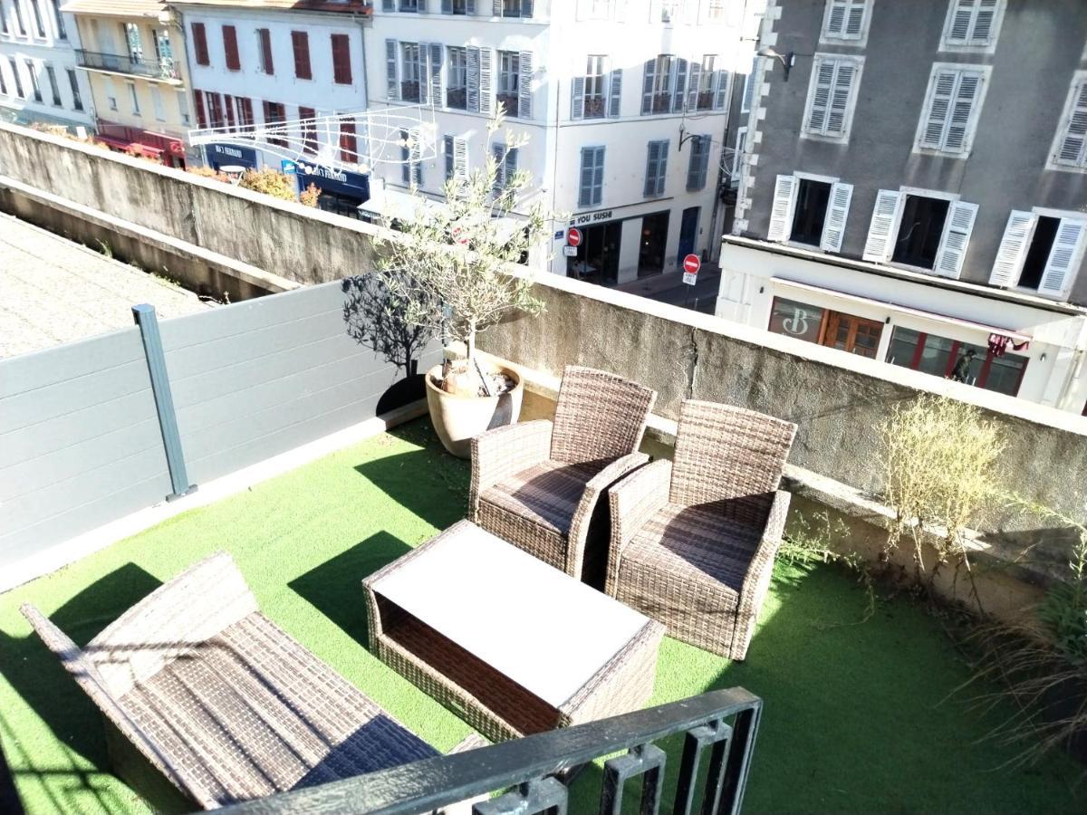 Le Palais -Ideal Couple- Terrasse Hypercentre Pau Exterior photo